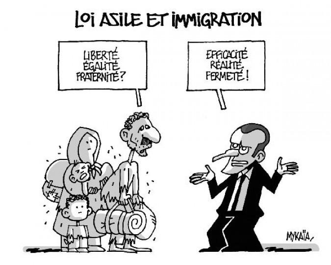 La nouvelle loi relative � l'Asile et � l'Immigration et les nouveaux droits des �trangers