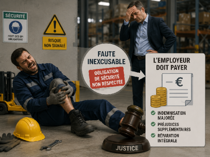 C'est quoi la faute inexcusable de l'employeur ?